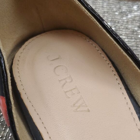 J. CREW Sadie Flat with Cherry Print - Size 8 1/2 - Picture 5 of 7